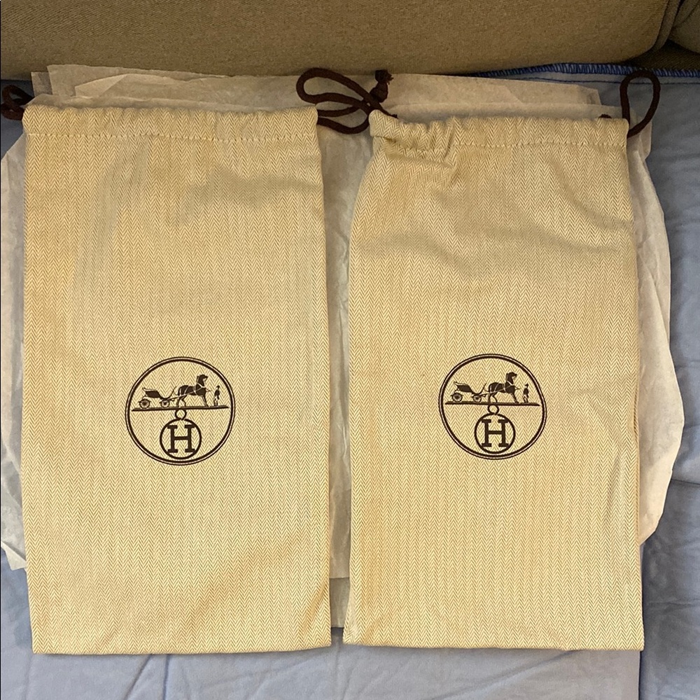 Hermès Dust Bags with Logo